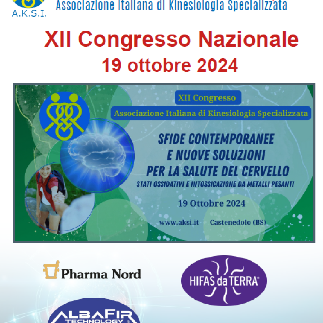 XII Congresso Nazionale di Kinesiologia Specializzata